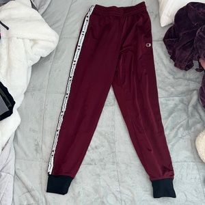 Champion maroon joggers